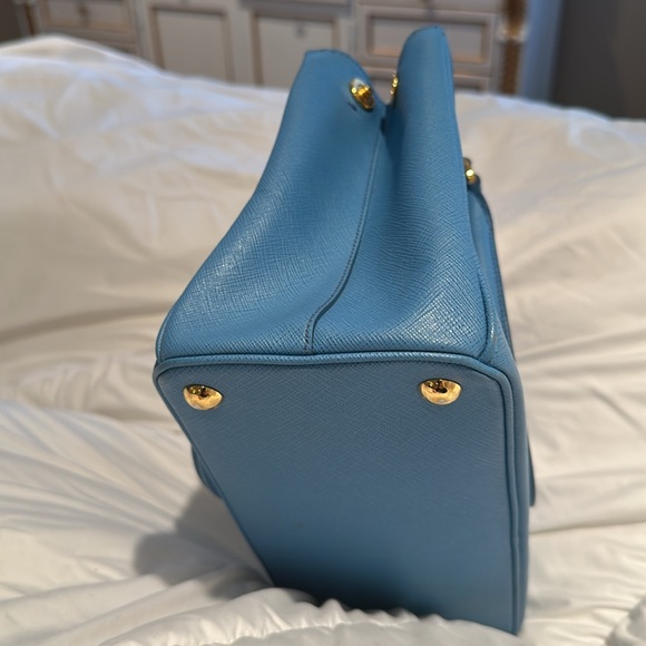 Prada Saffianno Lux Leather Galleria Double Zip Small - Picture 7 of 8